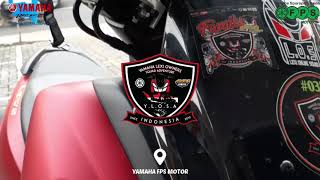 Pembagian Ta'jil oleh komunitas motor (YLOSA & YBC) di Yamaha FPS Motor | sekaligus buka bersama