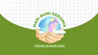 Pemprov Sulsel Pusatkan Perayaan Hari Bumi 2024 di Kabupaten Wajo