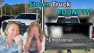 POLICE FOUND our STOLEN TRUCK! - Is Our STUFF Inside?🫣