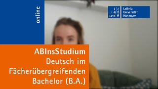 Deutsch (B.A.) an der Leibniz Universität Hannover - Miri erzählt von ihrem Studium