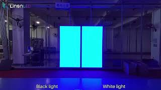 Comparison between Black Light and White Light of Outdoor Module