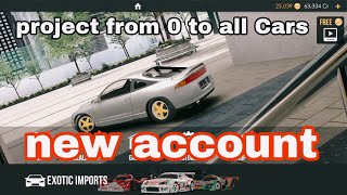 Assoluto Racing / build up All Cars in new Account Part 1 [unlimited Gold]