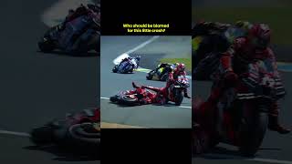 When MotoGP riders fight in the middle of a race