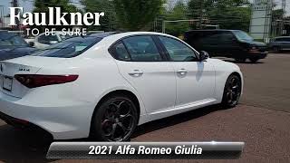 Used 2021 Alfa Romeo Giulia Ti Sport, Willow Grove, PA M7646631