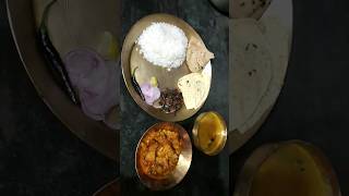 Monday Special veg thali ||Simple & Easy veg thali||Desi thali || Odia thali#shorts #youtubeshorts