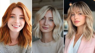 Bob Cut Hairstyles Pictures Layered Bob With Side Swept Bangs Haircuts For Wavy Hair