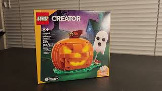 LEGO: Creator Halloween Pumpkin #40697