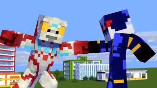 Ultraman Taiga VS Tregear | Ultraman Minecraft Animation