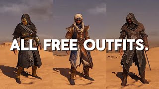 All FREE Outfits You Can Get In AC Mirage + HOW TO GET THEM