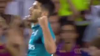 شاهد مهارات اسطورة مدريد وخليفة كرستيانو رونالدو