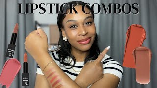 E.l.f. O Face Satin Lipsticks | Review + Swatches + Lipstick Combos