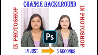 10 Seconds to a Stunning New Look: How to Change Backgrounds in Photoshop in 5 Seconds