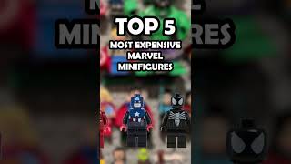 Top 5 Most Expensive Lego MARVEL Minifigures #lego #legomarvel #marvel #legoaddict #minifigures