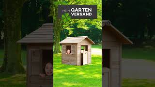 🏰 Fantasievolles Spielen: Holzspielhaus Garten Joschi #meingartenversand