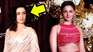 Shraddha Kapoor Ignores Alia Bhatt At Manish Malhotra Diwali Party