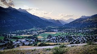 Thru Hiking Via Alpina Red Trail Stage R130 Freissiniéres To Mont Dauphin France French Alps 22km