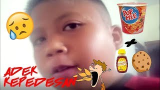 POP MIE PEDES DOWER + MADU + CAKE | FOOD EXPERIMENT