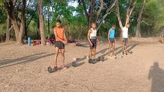 Elite Running Team Khanapur - Strength Training session in Progress