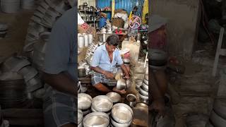 क्या आपको पता है बर्तन फैक्ट्री में कैसे तयार करे जाते है #making #viralvideo #shortvideo