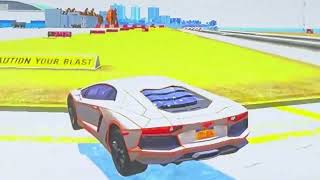 GRAND THEFT AUTO IV TRON Aventador CRASH TESTING HD