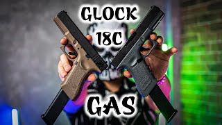 REVIEW GLOCK 18C khẩu thạch gas bắn liên thanh tốc độ hơn 70m/s.