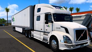 American Truck Simulator - Fed Ex Express. Volvo Vnl 780 - Wichita Falls(TX) to Tyler(TX)