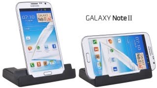 Top Stand Dual Charging Cradle for Samsung Galaxy Note 2