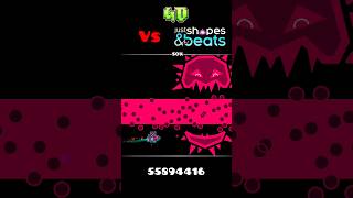 Geometry Dash Vs Just Shapes And Beats #shorts