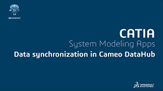 Cameo DataHub. Data synchronization