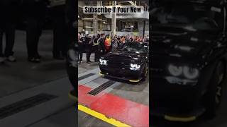 LAST DODGE CHALLENGER MADE 20 MINS AGO