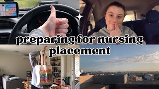 PREPARING FOR NURSING PLACEMENT (2ND YEAR STUDENT)