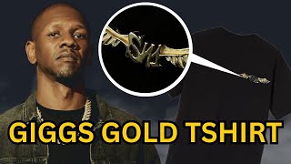 🤩 Sneak Peek! Giggs' £2000 T-Shirt – A Dazzling Fusion of Gold & Fashion!