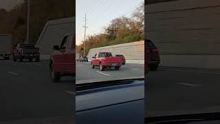 FORD RANGER-  RED WORKER @FishWarriorYT #ford #truck #short #ranger #automobile #construction #usa