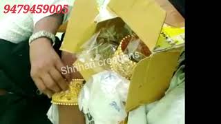 Brass high gold Jewellery opening video || Shrihari creations || For order - wa.me/919479459005