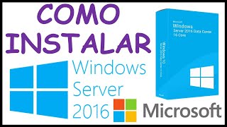 ✅Como instalar WINDOWS SERVER 2016 en WMWARE | Instalación de una MAQUINA VIRTUAL SERVIDOR en WMWARE