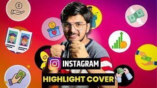 ✅(Day 17) Instagram highlight cover || Affilate marketing || Prashant chaudhary