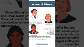 Women of Science : Fun Facts for Kids | Science Lessons #trending #shorts #education #science