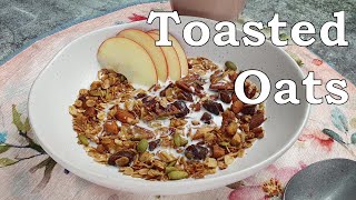 Toasted Oats with Nuts and Cinnamon