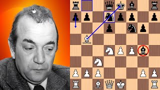 Viktor Korchnoi tames young Spassky's Dragon in 12 moves