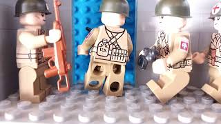 D,Day Paratroopers Lego WW2 Stopmotion.