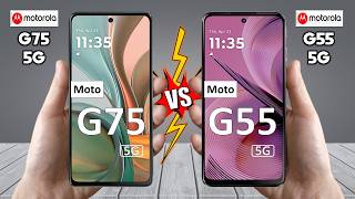 Motorola Moto G75 Vs Motorola Moto G55 - Full Comparison 🔥 Which One is BEST For You?