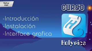 Holyrics presentaciones  - Un software gratuito para la iglesia   [Curso Completo] video 1