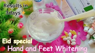 Hand and Feet Whitening Formula Cream | Clobovate Formula cream | Results in 3 days