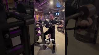 Couple #gymlife - Day 22 - The forgotten footage from last week… #fatloss #transformation #shorts