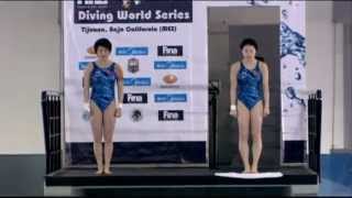 FINA Diving World Series Platform 10m Women Sync Tijuana 2012