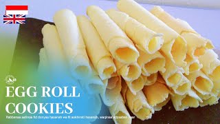 [ IND|ENG ] Cara Membuat Kue SEMPRONG {Opak Gambir}/ How To Make Egg Roll