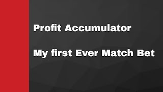 Profit Accumulator | Match Betting | Placing My first Ever Match Bet | Can I make money online