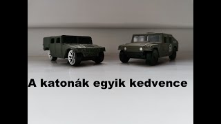 Összehasonlítás: HMMWV/Humvee - Welly (1:60) vs Maisto (Fresh Metal) (HUN)