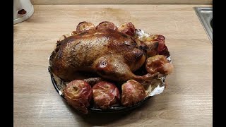 СОЧНАЯ УТКА С ЯБЛОКАМИ запечённая рецепт / Juicy duck with apples baked in the oven