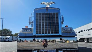 196.Kenworth w900. Пока есть возможность, учим студента шприцевать и крутить гайки!